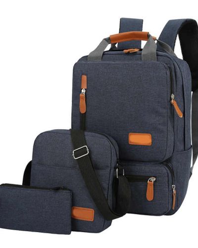 Hot Selling Waterproof Oxford School Backpack for Students Office Workers Casual Style Zipper for Outdoor Travel Laptop Carrying